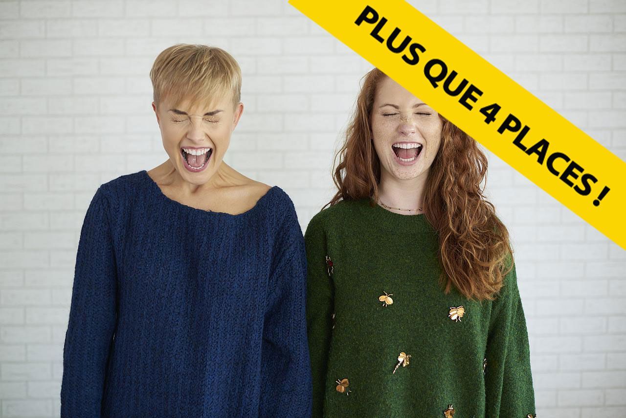Plus que 4 places Cours de théâtre pour adultes Mercredi à 19h