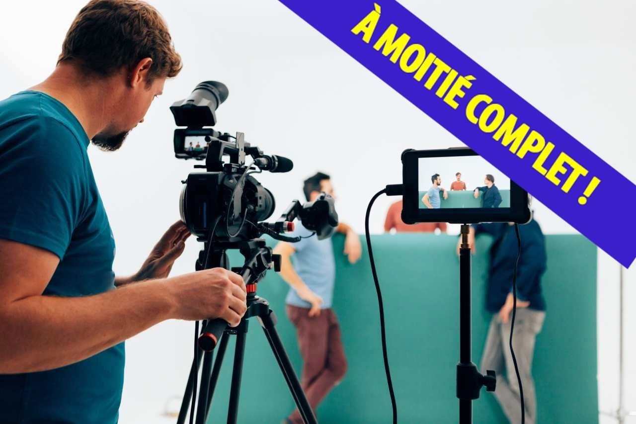 À moitié complet : Summer School 2024 | Stage spécial Le JE face caméra | 21.07.2024 | Marseille