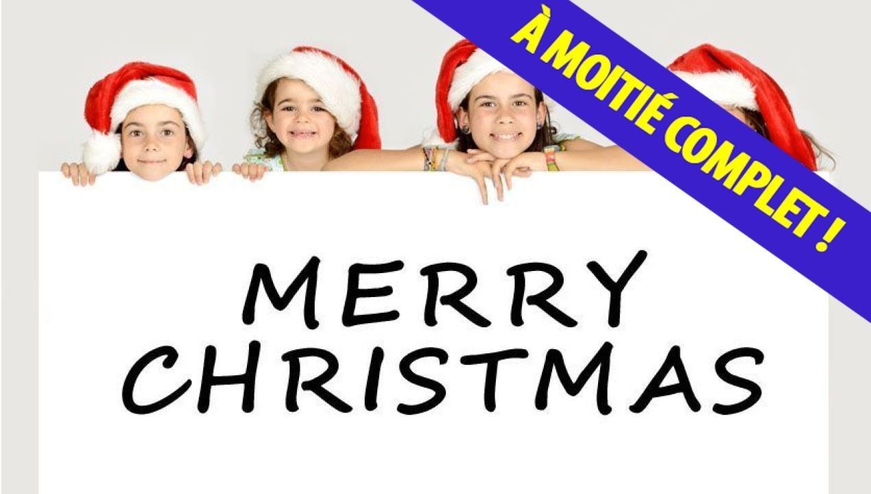 À moitié complet : Stage de théâtre pour enfants de 6 à 11 ans spécial Noël | 23.12.23 à 15h30 | Marseille